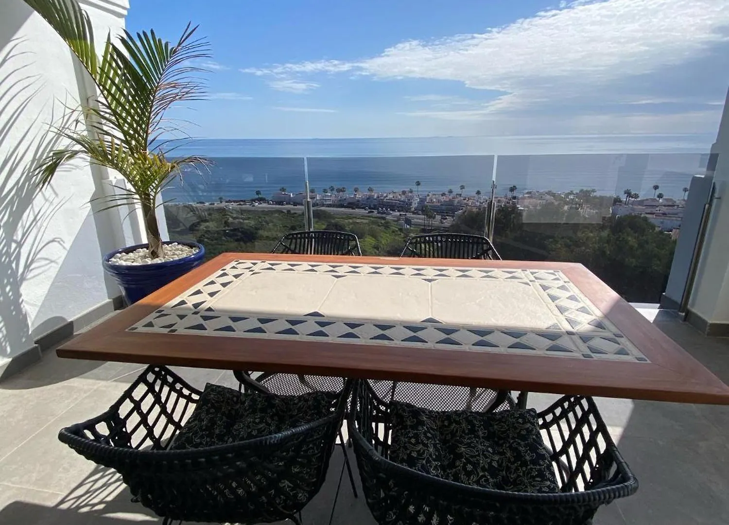 Luxury Penthhouse Sea Views Blue Suite 3401 Manilva Apartman